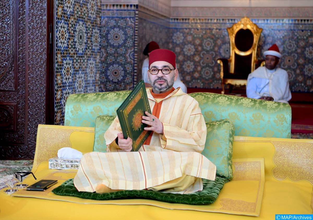 أمير المؤمنين محمد السادس حفظه الله يترأس غدا الخميس إحياء ليلة المولد النبوي الشريف بمسجد حسان بالرباط.